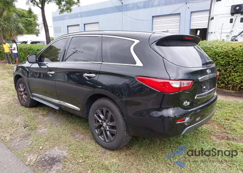 2013 Infiniti Jx35 z USA, uszkodzony, nr VIN 5N1AL0MMXDC314747